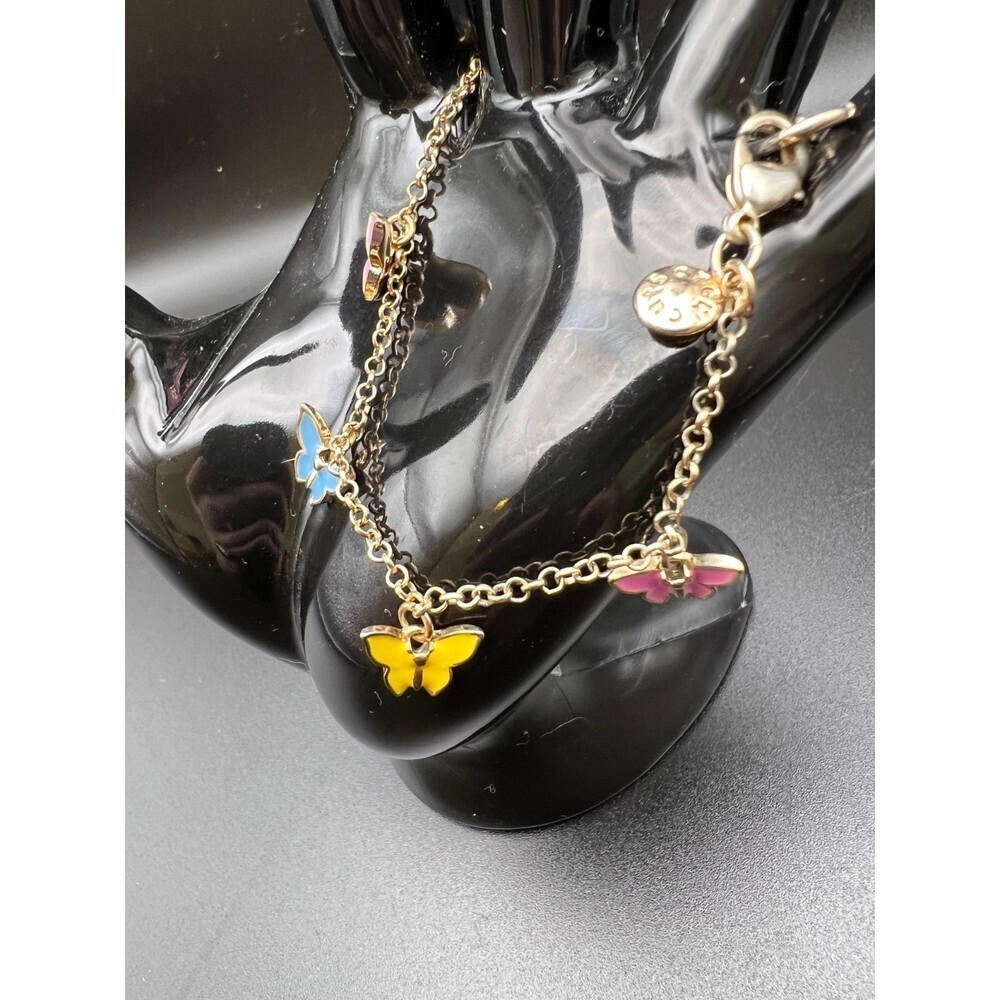 J. Crew Crew Cuts Enamel Butterfly Bracelet
